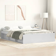 Bed Frame without Mattress White 160x200 cm - Bargainia.com - 8721012158290 - 3203873