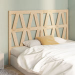 Bed Headboard 141x4x100 cm Solid Wood Pine - Bargainia.com - 