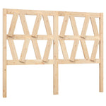 Bed Headboard 141x4x100 cm Solid Wood Pine - Bargainia.com - 