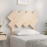 Bed Headboard 92x3x81 cm Solid Wood Pine - Bargainia.com - 