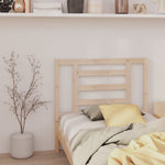 Bed Headboard 96x4x100 cm Solid Wood Pine - Bargainia.com - 
