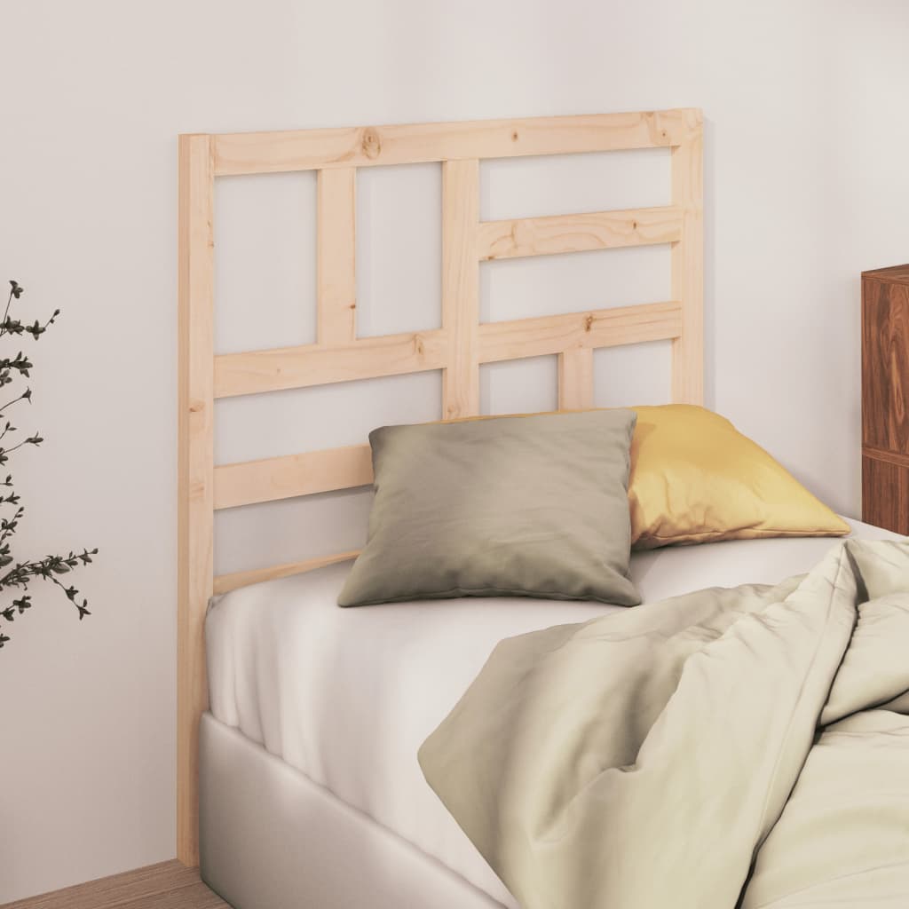Bed Headboard 96x4x104 cm Solid Wood Pine - Bargainia.com - 