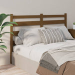 Bed Headboard Honey Brown 141x4x100 cm Solid Wood Pine - Bargainia.com - 