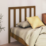 Bed Headboard Honey Brown 81x4x100 cm Solid Wood Pine - Bargainia.com - 