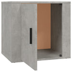 Bedside Cabinets 2 pcs Concrete Grey 50x39x47 cm - Bargainia.com - 