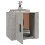 Bedside Cabinets 2 pcs Concrete Grey 50x39x47 cm - Bargainia.com - 