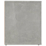 Bedside Cabinets 2 pcs Concrete Grey 50x39x47 cm - Bargainia.com - 