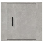 Bedside Cabinets 2 pcs Concrete Grey 50x39x47 cm - Bargainia.com - 