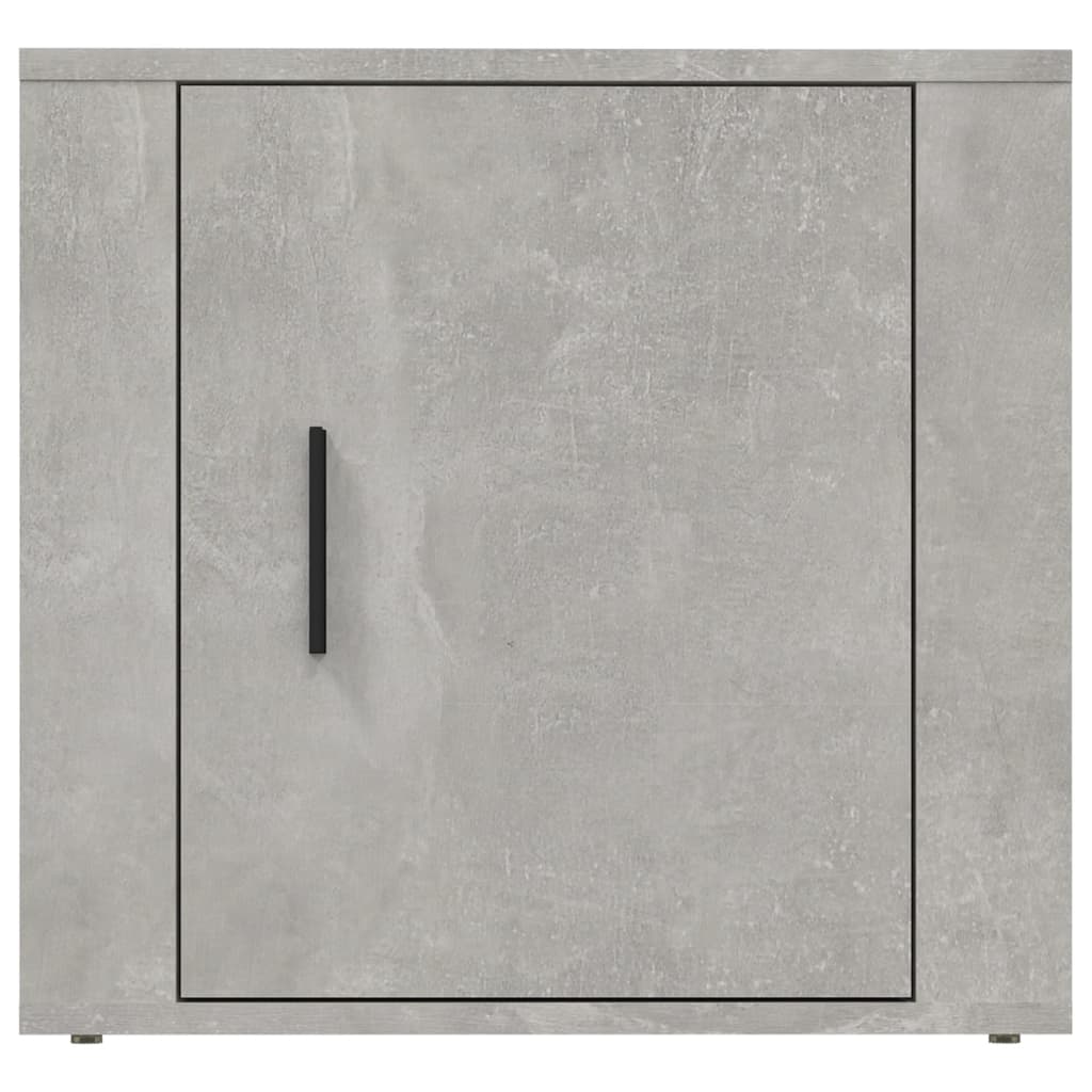 Bedside Cabinets 2 pcs Concrete Grey 50x39x47 cm - Bargainia.com - 