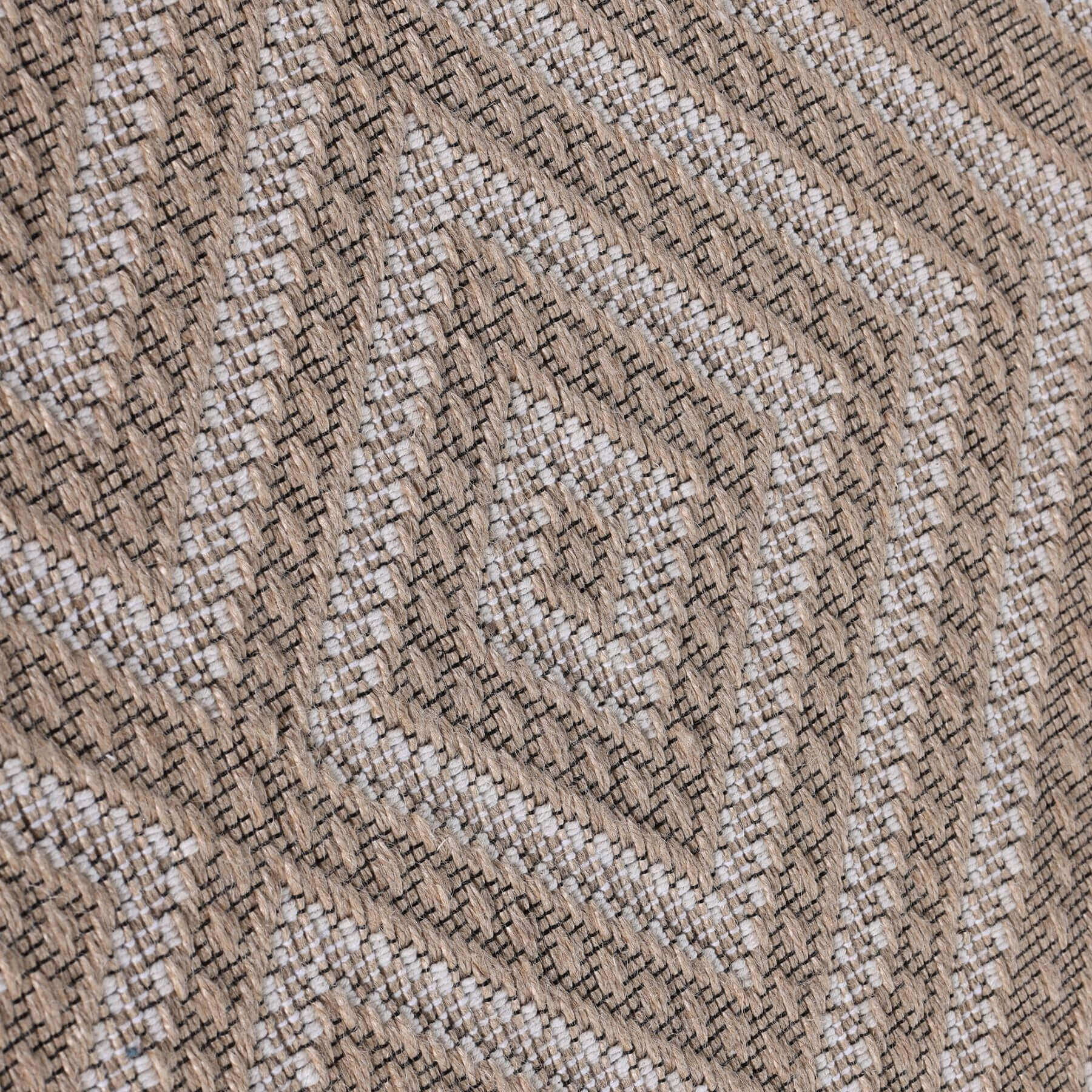 Beige Jute Looking Washable Rugs - Bargainia.com - 5060827256788 - JUT003005