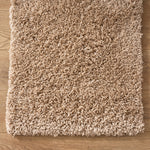 Beige Thick Shaggy Rug - California - Bargainia.com - 5056150216049