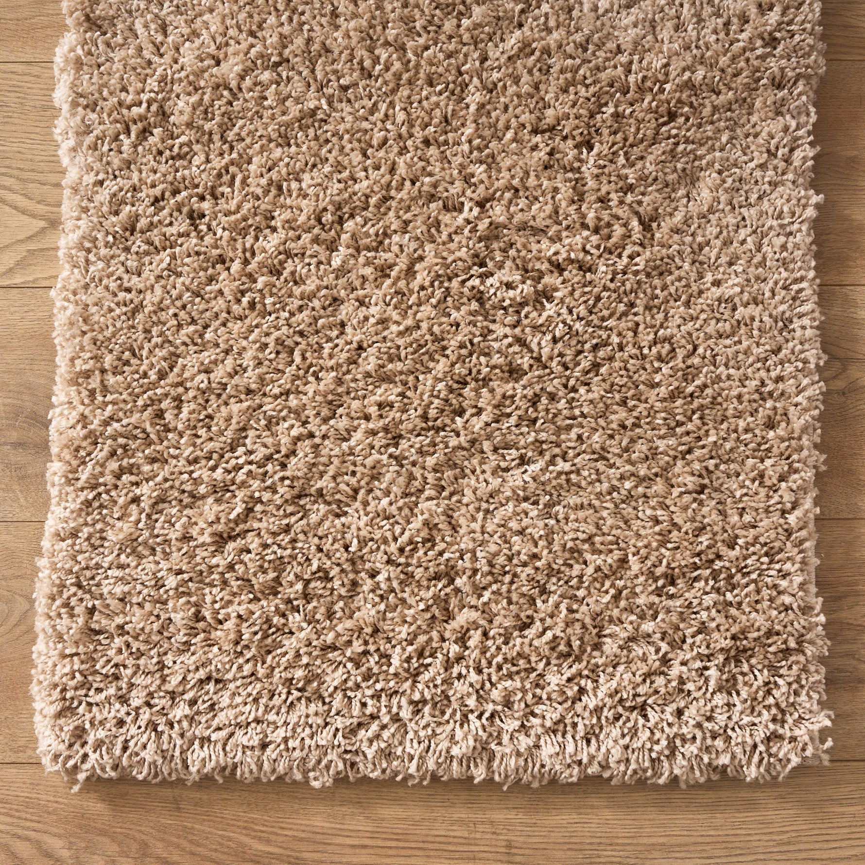 Beige Thick Shaggy Rug - California - Bargainia.com - 5056150216049