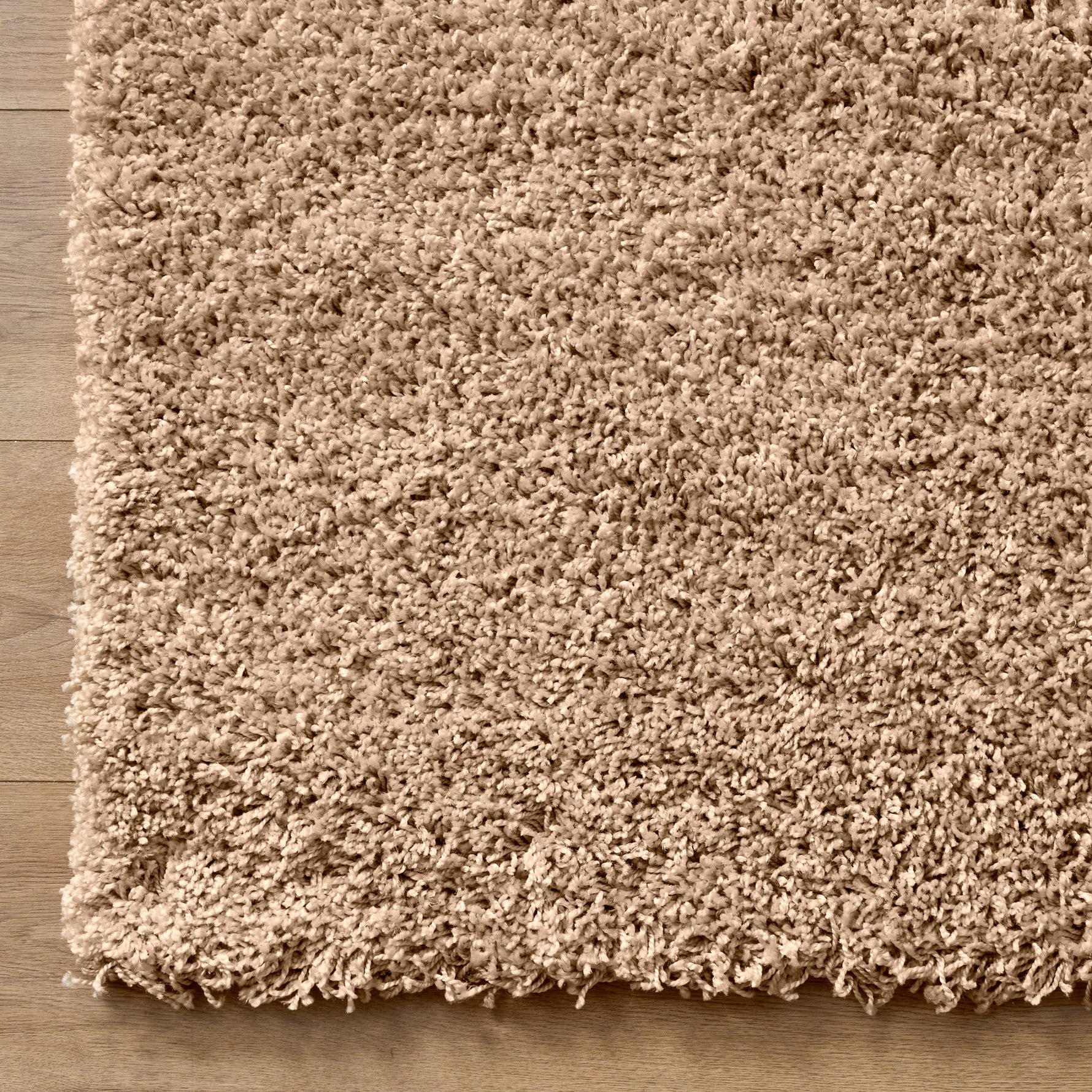 Beige Thick Shaggy Rug - California - Bargainia.com - 5056150295310