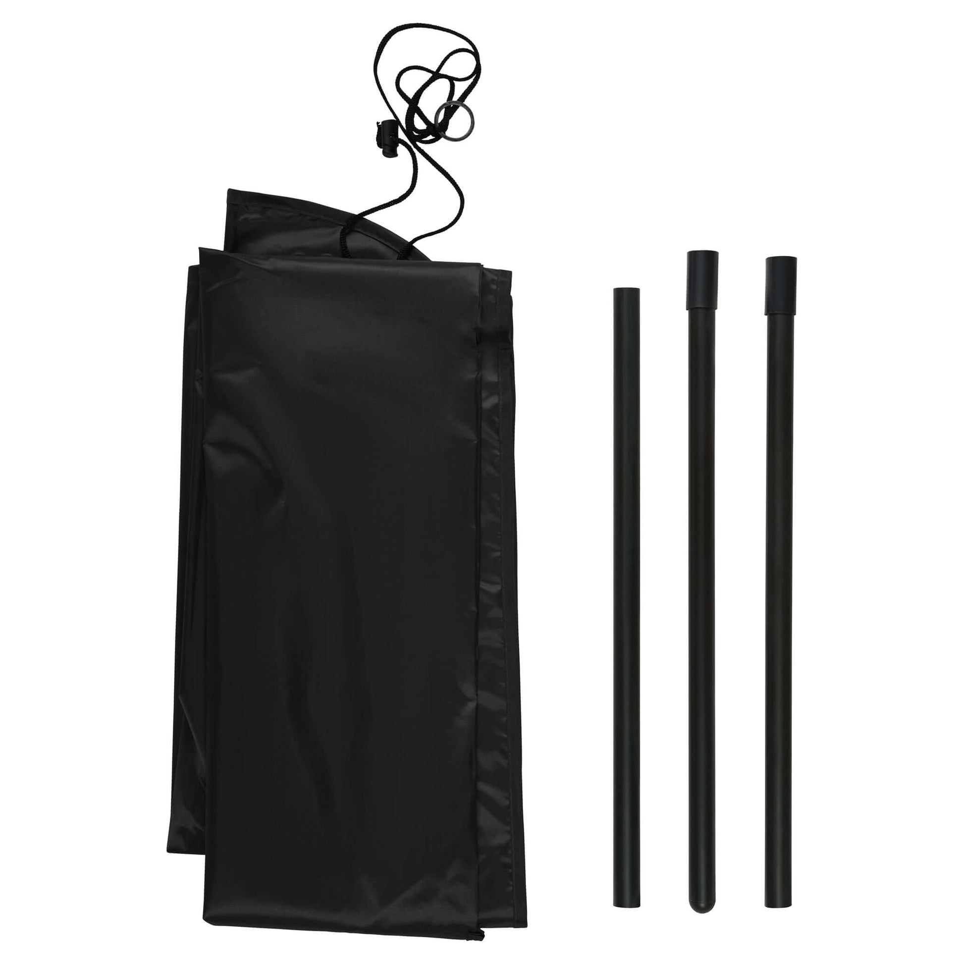 Belavi Garden Umbrella Parasol Protection Cover Black or Grey Clearance