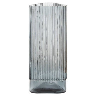 Benka Small Grey Glass Vase - Bargainia.com - 5018705943183