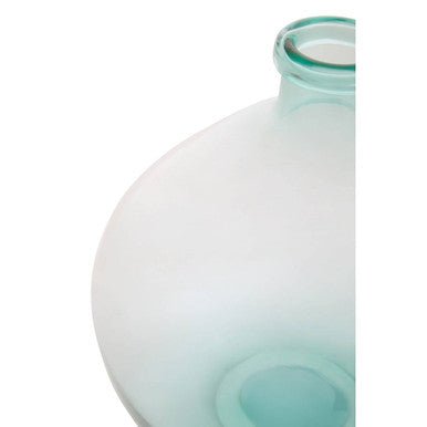 Bexley Blue Recycled Glass Vase - Bargainia.com - 5018705943237