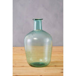 Bexley Blue Small Bottle Neck Recycled Glass Vase - Bargainia.com - 5018705943244