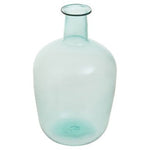 Bexley Blue Small Bottle Neck Recycled Glass Vase - Bargainia.com - 5018705943244