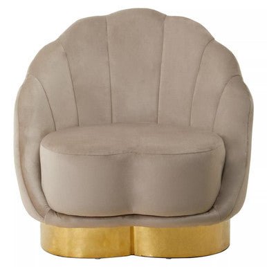 Biarritz Mink Velvet Chair - Bargainia.com - 5018705979397