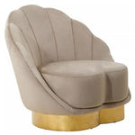 Biarritz Mink Velvet Chair - Bargainia.com - 5018705979397