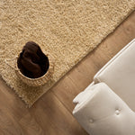 Biscuit Thick Shaggy Rug - California - Bargainia.com - 