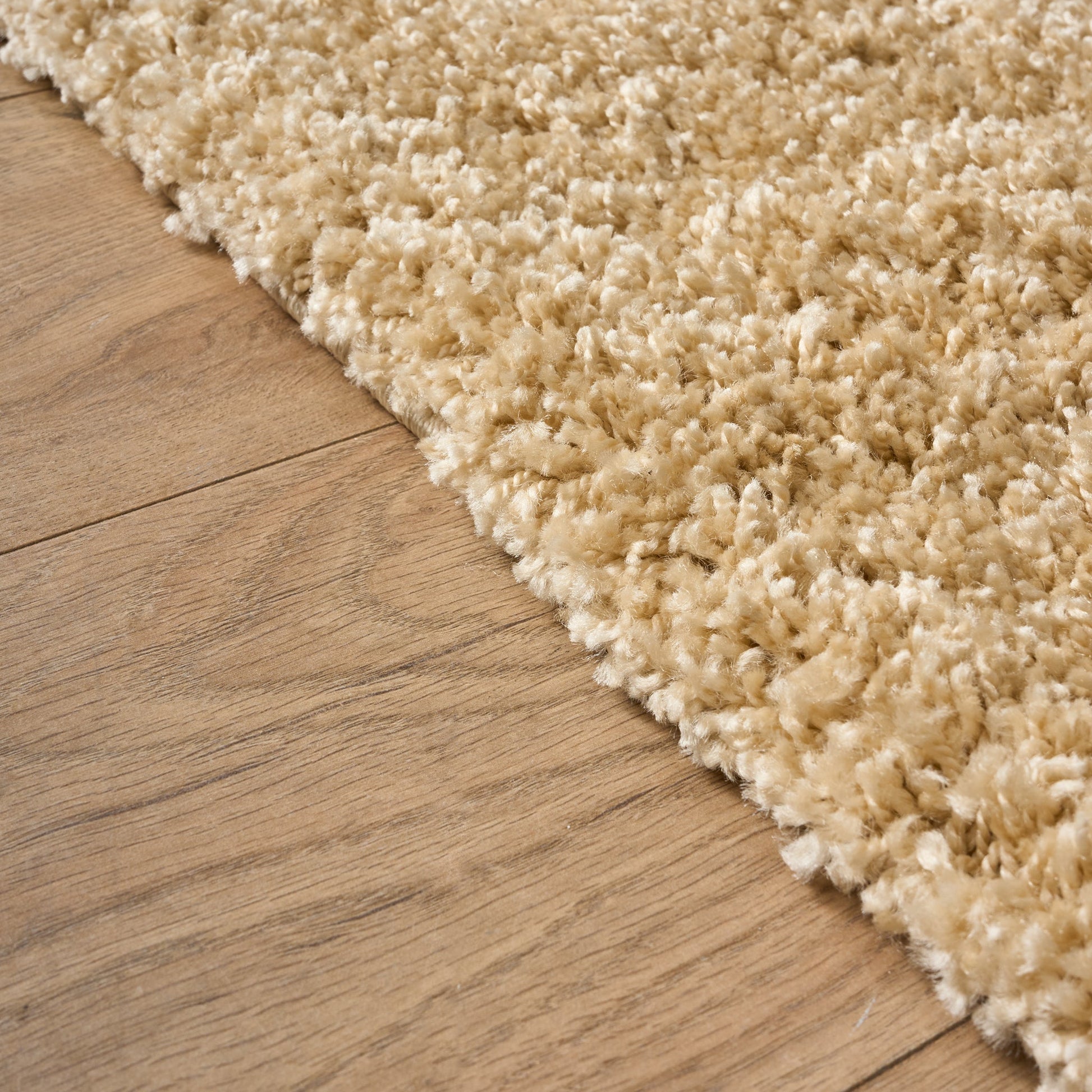 Biscuit Thick Shaggy Rug - California Rugs Rug Masters