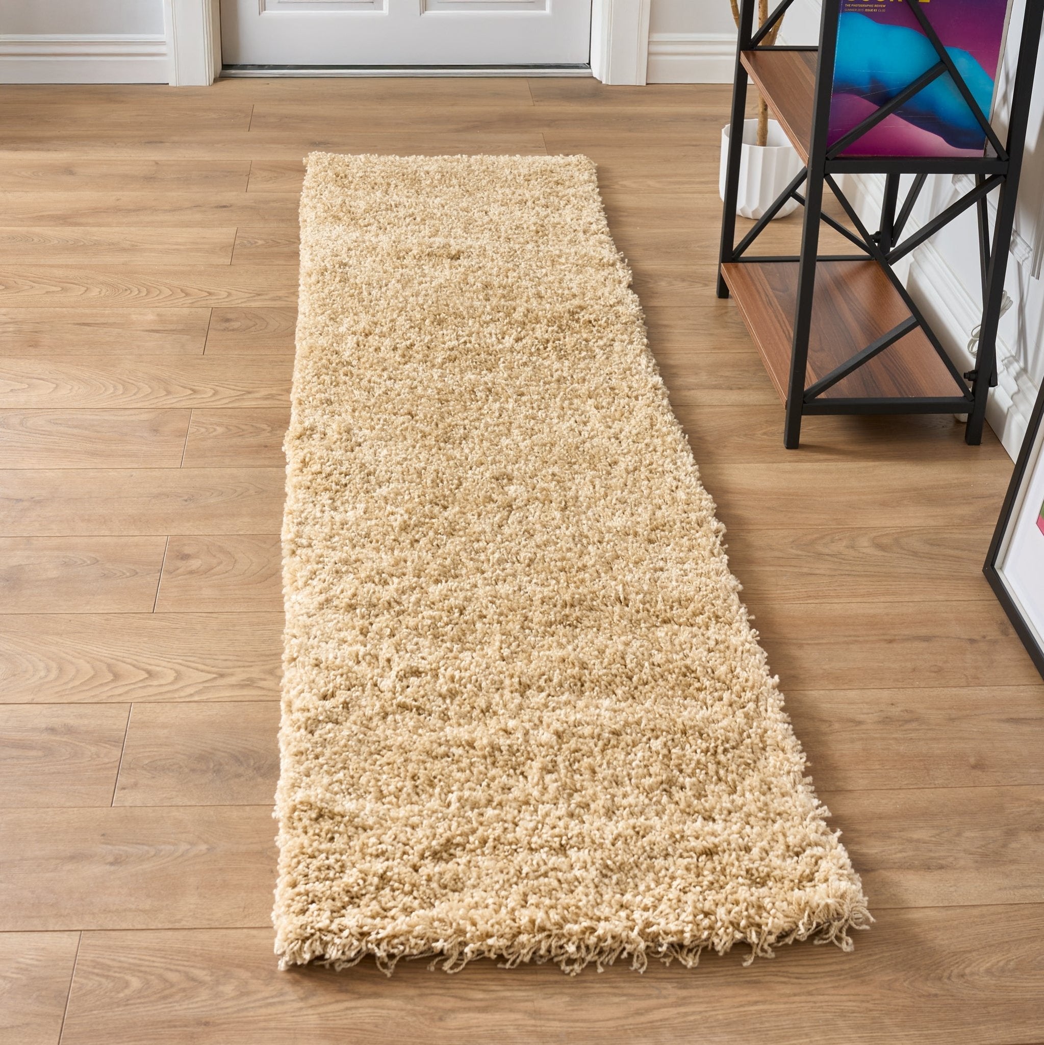 Biscuit Thick Shaggy Rug - California Rugs Rug Masters