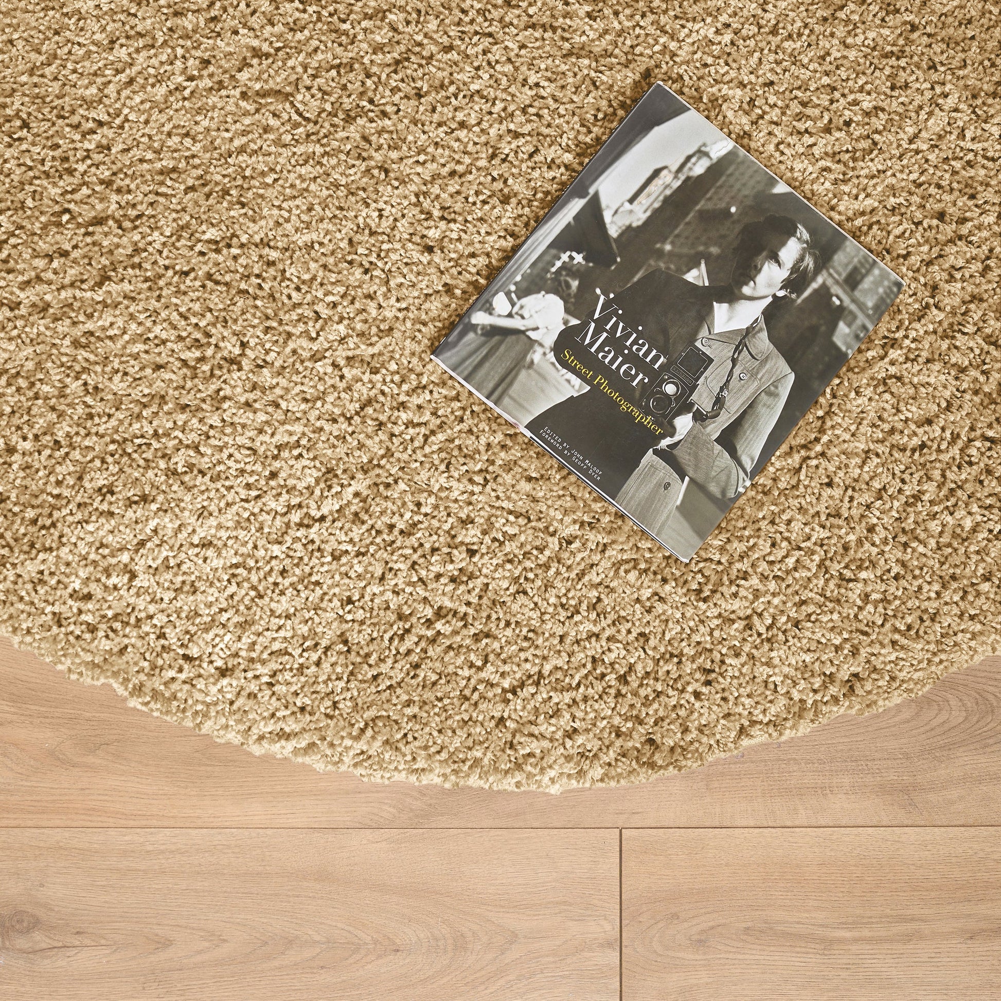 Biscuit Thick Shaggy Rug - California Rugs Rug Masters