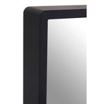 Bisha Small Black Wall Mirror With Gold Edge - Bargainia.com - 5018705402888