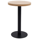 Bistro Table Light Brown 50 cm MDF - Bargainia.com - 