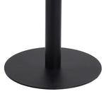 Bistro Table Light Brown 80X80 cm MDF - Bargainia.com - 
