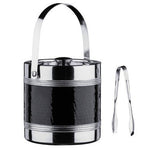 Black Ice Bucket With Tongs - Bargainia.com - 5018705759012