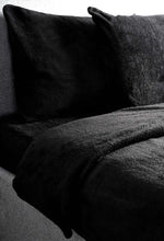 Black Teddy Fleece Duvet & Two Pillow Covers Set Super Soft - Hibernate Cosy Collection - Bargainia.com - 