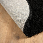 Black Thick Shaggy Rug - California - Bargainia.com - 