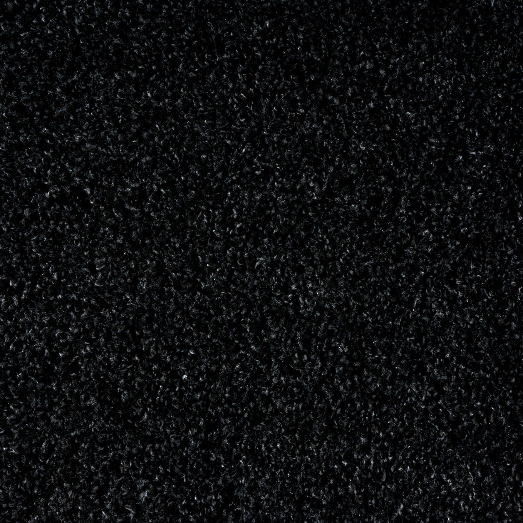 Black Thick Shaggy Rug - California - Bargainia.com - 