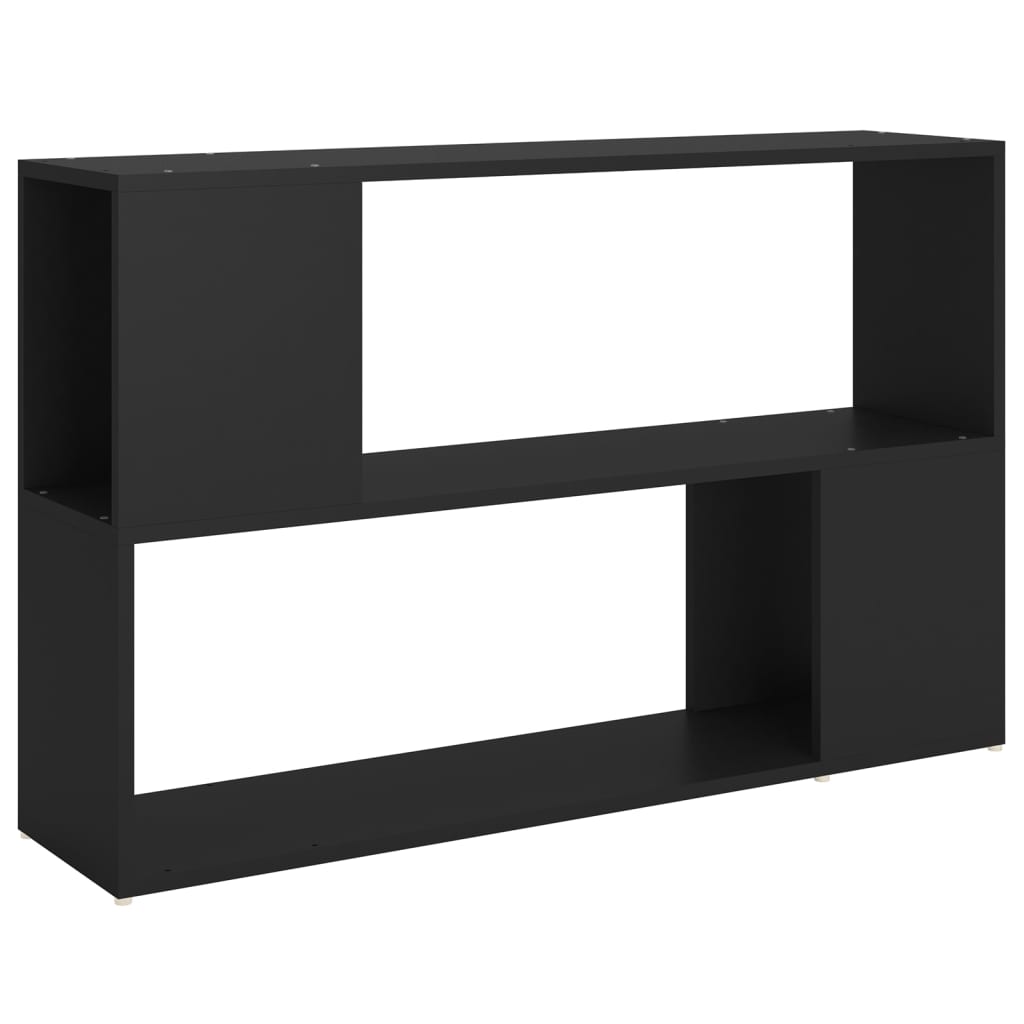 Book Cabinet Black 100x24x63 cm Engineered Wood - Bargainia.com - 8720286651278 - 809171