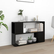 Book Cabinet Black 100x24x63 cm Engineered Wood - Bargainia.com - 8720286651278 - 809171