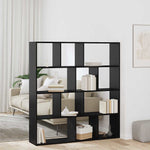 Book Cabinet Black oak Engineered wood - Bargainia.com - 
