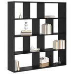 Book Cabinet Black oak Engineered wood - Bargainia.com - 