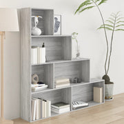 Book Cabinet Grey Sonoma 155x24x160 cm - Bargainia.com - 8720286954102 - 815361