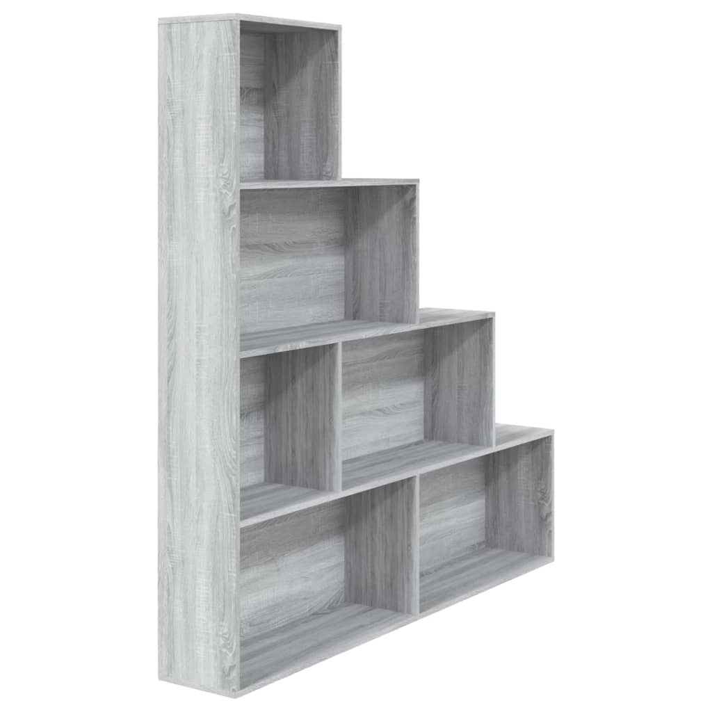 Book Cabinet Grey Sonoma 155x24x160 cm - Bargainia.com - 8720286954102 - 815361