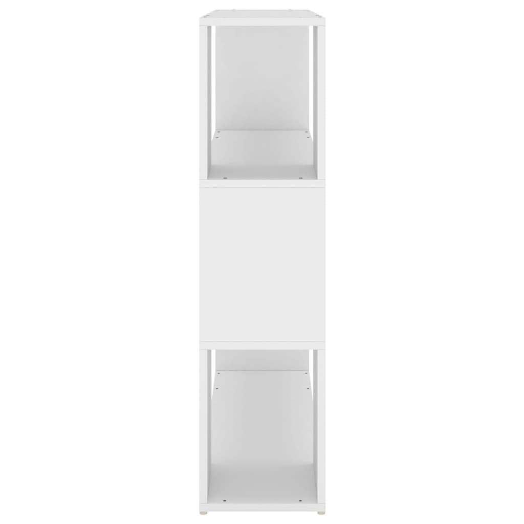 Book Cabinet Room Divider White 100x24x94 cm - Bargainia.com - 8720286651353 - 809179