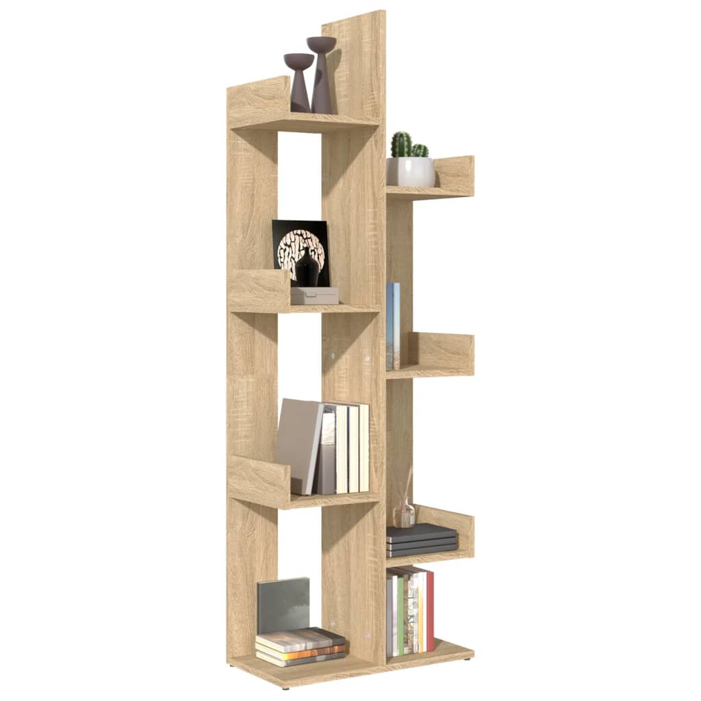 Book Cabinet Sonoma Oak 48x25.5x140 cm Engineered Wood - Bargainia.com - 8720286645925 - 808912