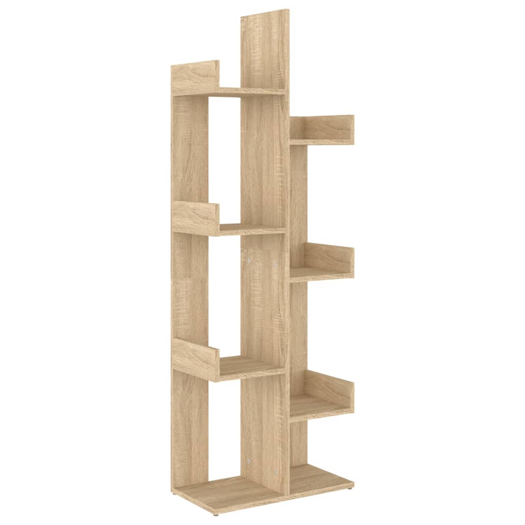 Book Cabinet Sonoma Oak 48x25.5x140 cm Engineered Wood - Bargainia.com - 8720286645925 - 808912