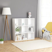 Book Cabinet White 98x29x97.5 cm Engineered Wood - Bargainia.com - 8719883869834 - 801125