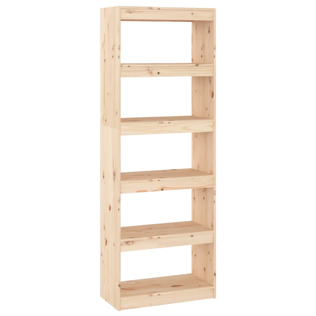 Book Cabinet/Room Divider 60x30x167.5 cm Solid Wood Pine - Bargainia.com - 8720286608739 - 808173