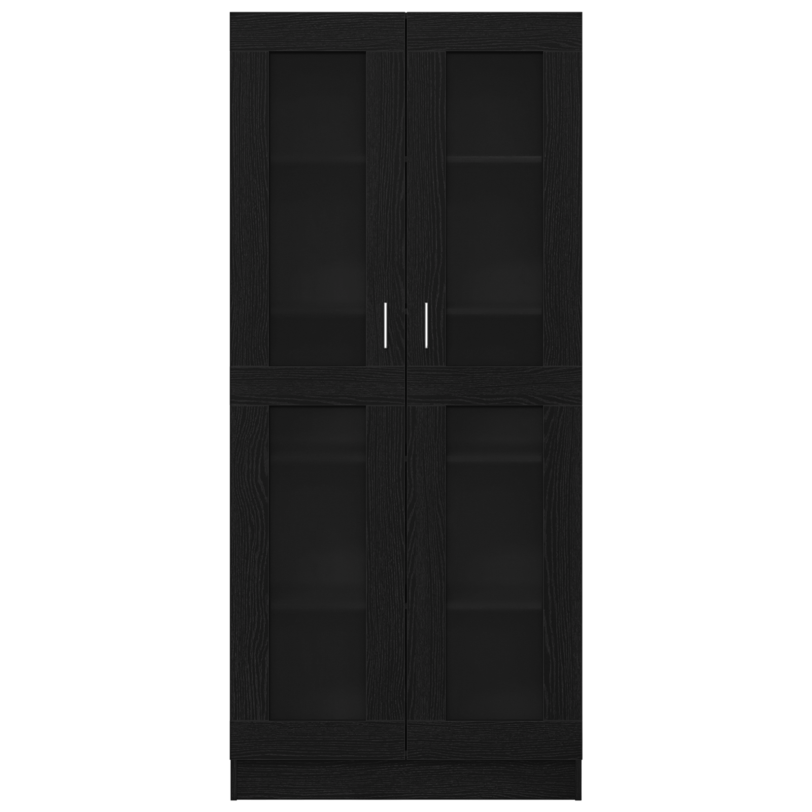 Book Cabinets - 2 Pack - Black Oak - 82.5 x 30.5 x 185 cm - Engineered Wood - Bargainia.com - 8721158782953 - 3329277