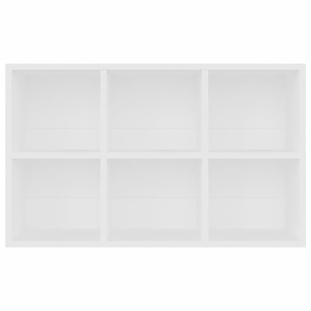 Book Cabinet/Sideboard White 66x30x98 cm Engineered Wood - Bargainia.com - 8719883675039 - 800342