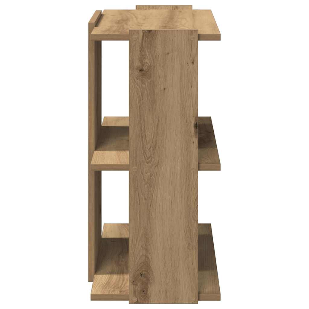 Bookcase 3 - Tier Artisan Oak 60x30x60 cm Engineered Wood - Bargainia.com - 8721158663689 - 860255