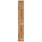 Bookcase 5 - Tier Artisian Oak 45x23.5x162.5 cm Engineered Wood - Bargainia.com - 